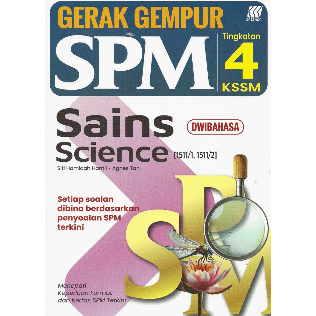 Sasbadi Gerak Gempur SPM Sains / Science Tingkatan 4 KSSM ...