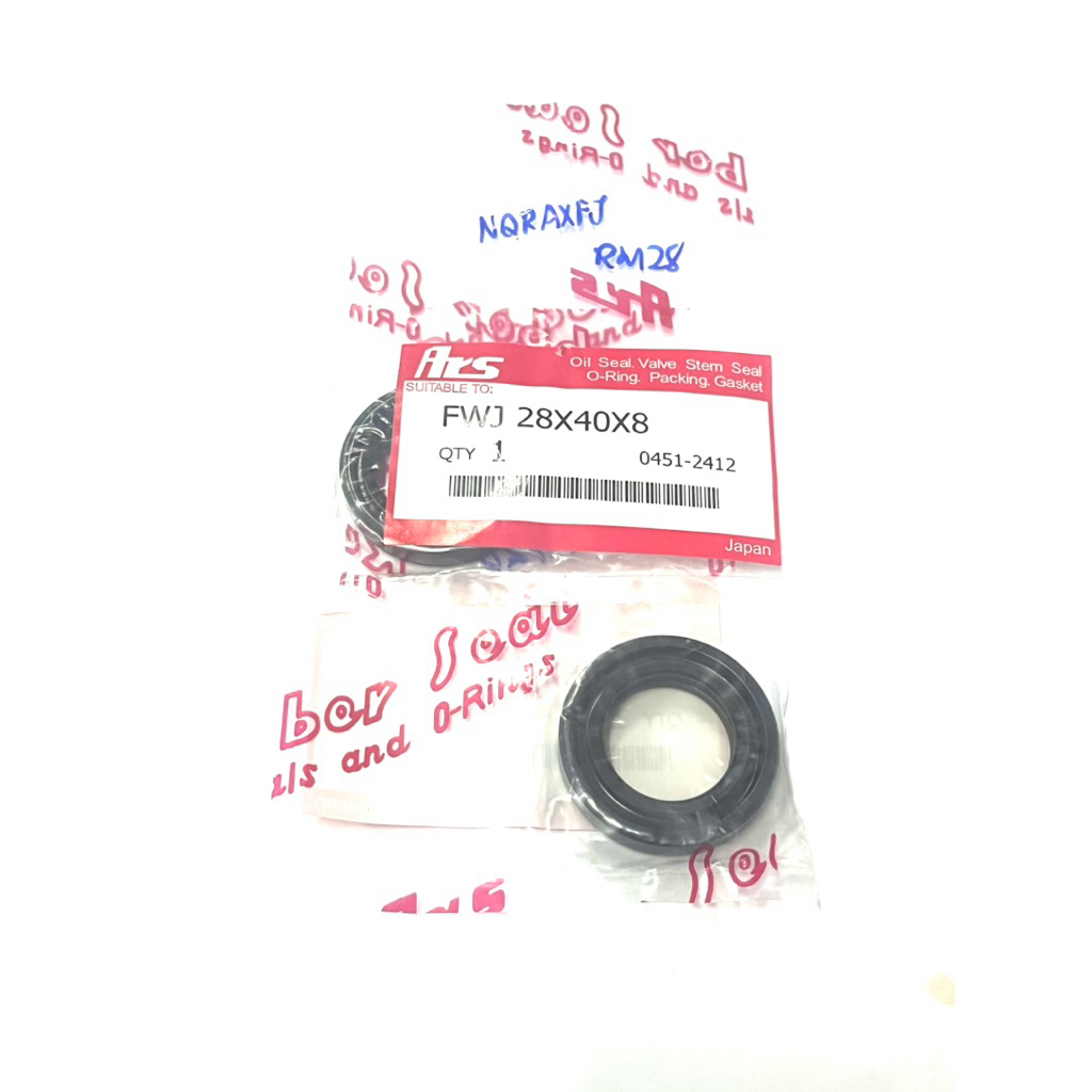 RXZ OIL SEAL CRANKSHAFT GRANSAP ENGINE YAMAHA RXZ ORIGINAL ARS JAPAN ...