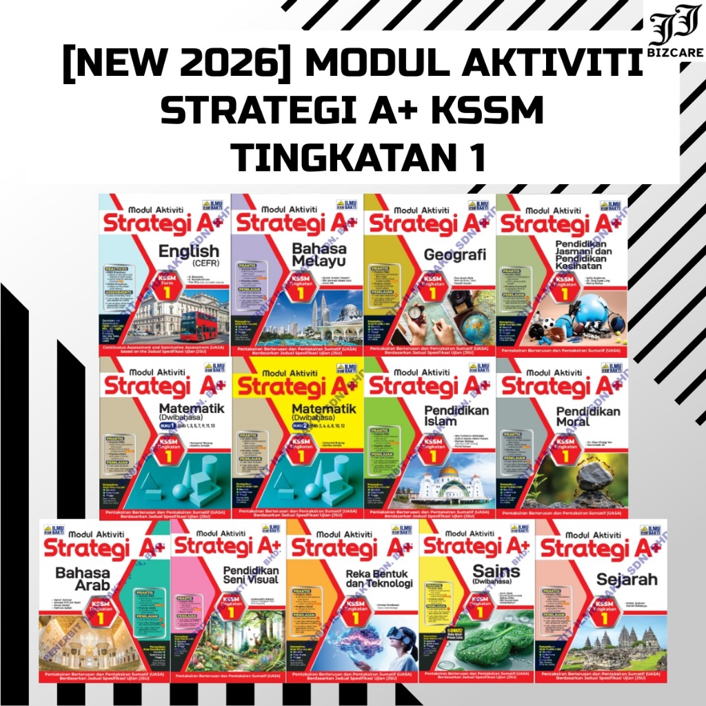 [NEW 2026] MODUL AKTIVITI STRATEGI A+ KSSM TINGKATAN 1 | Shopee Malaysia