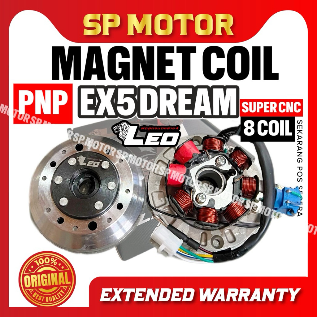 LEO SUPER RACING MAGNET 8 COIL HONDA EX5 DREAM (PNP) | Shopee Malaysia
