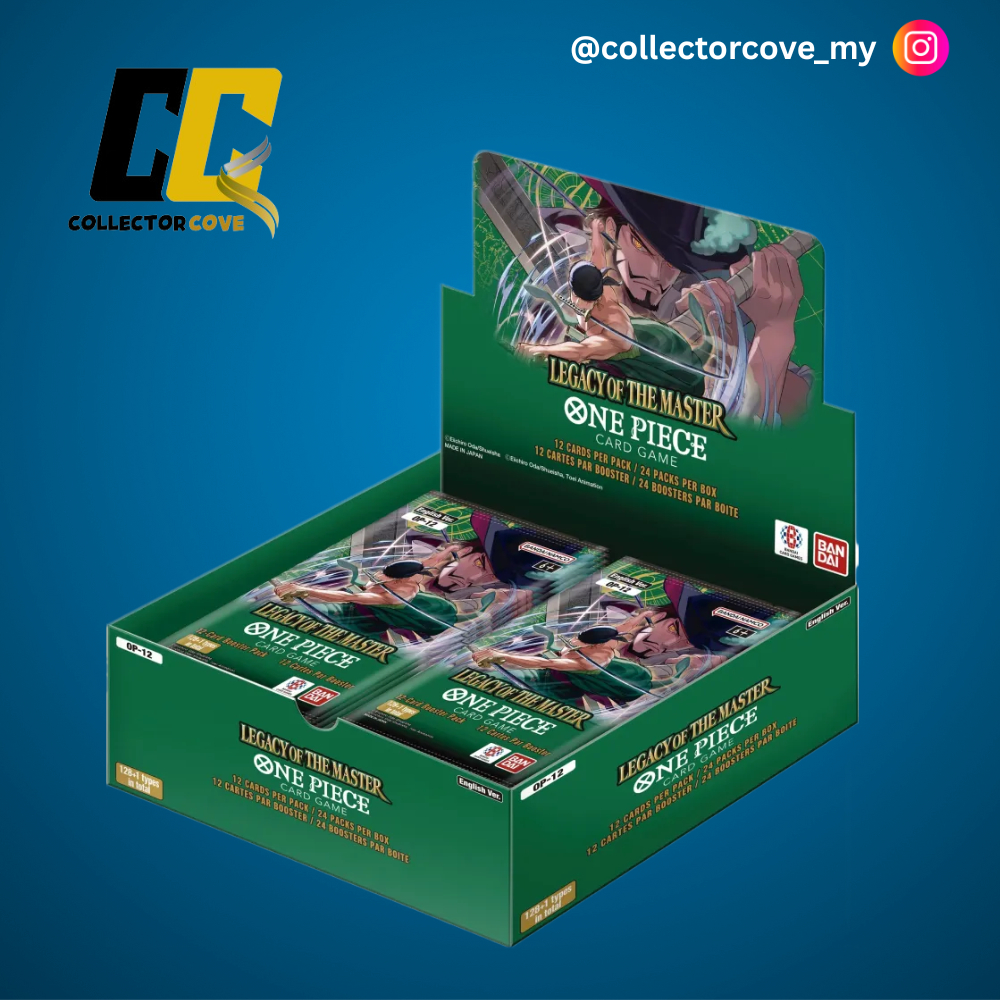One Piece OP12 Booster Box English Legacy of the Master Trading Card Game  Bandai | Shopee Malaysia