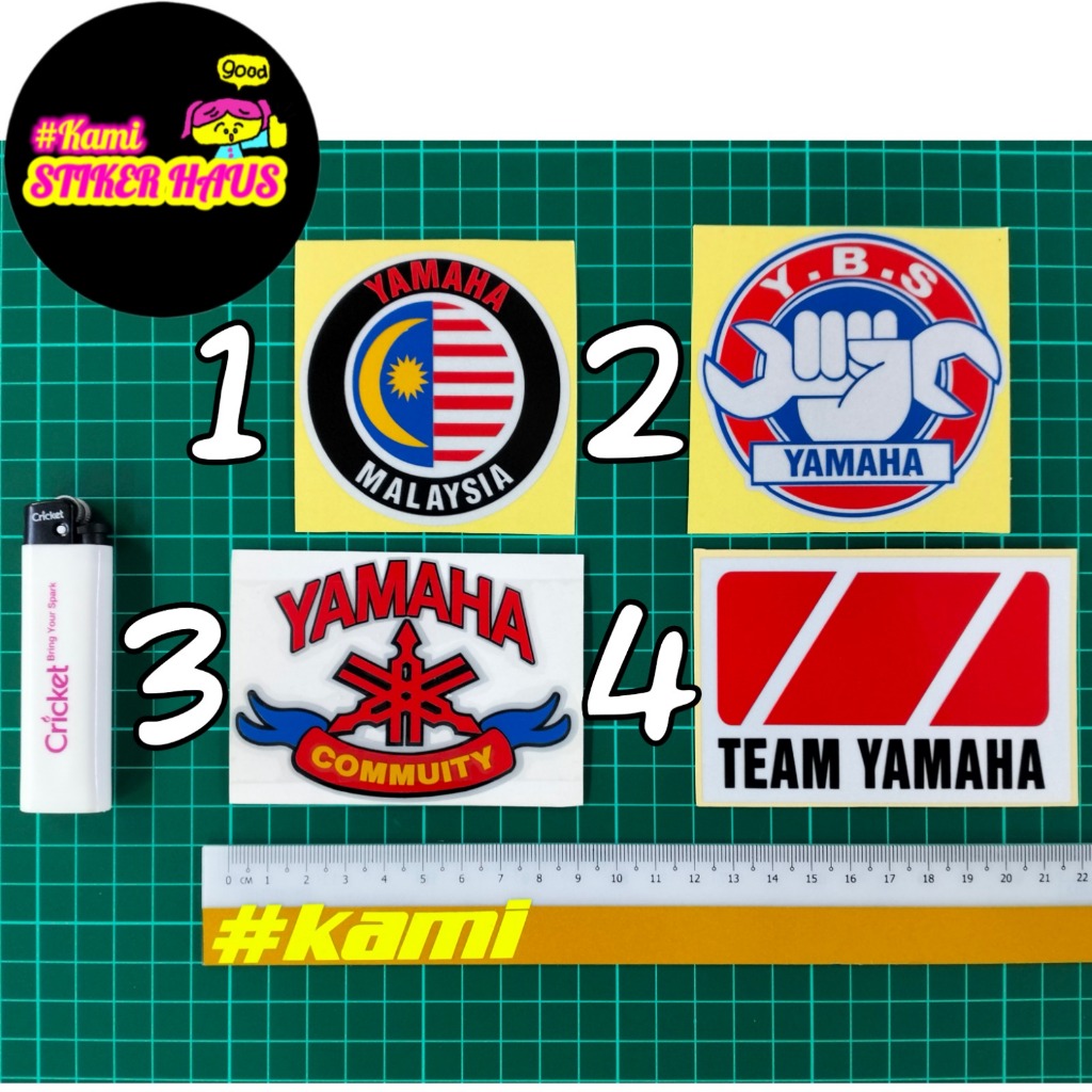 Yamaha Malaysia /YBS Yamaha/Yamaha Community/Team Yamaha Sticker ...