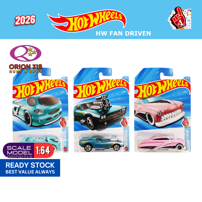 Hot Wheels 2026 HW Fan Driven Purple Passion/ Deora II/ Rodger Dodger ...