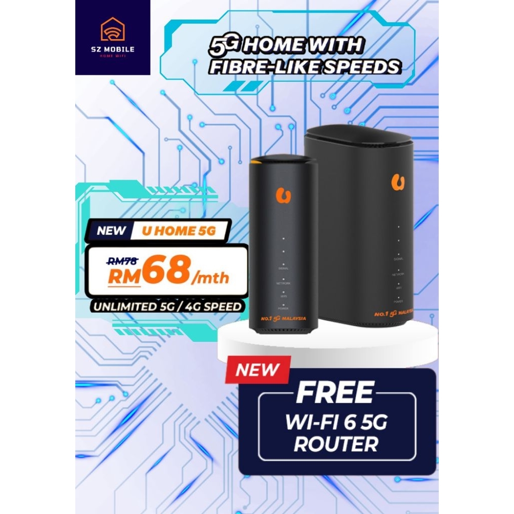 UMOBILE HOME 5G ROUTER/ UMOBILE WIFI/UNLIMITED DATA/FREE ROUTER/ DATA ...