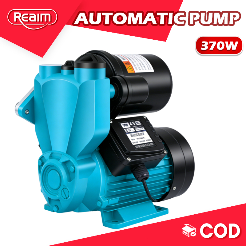 REAIM Water Pump Automatic 370W 0.5HP Home Electric Booster Pump Enjin ...