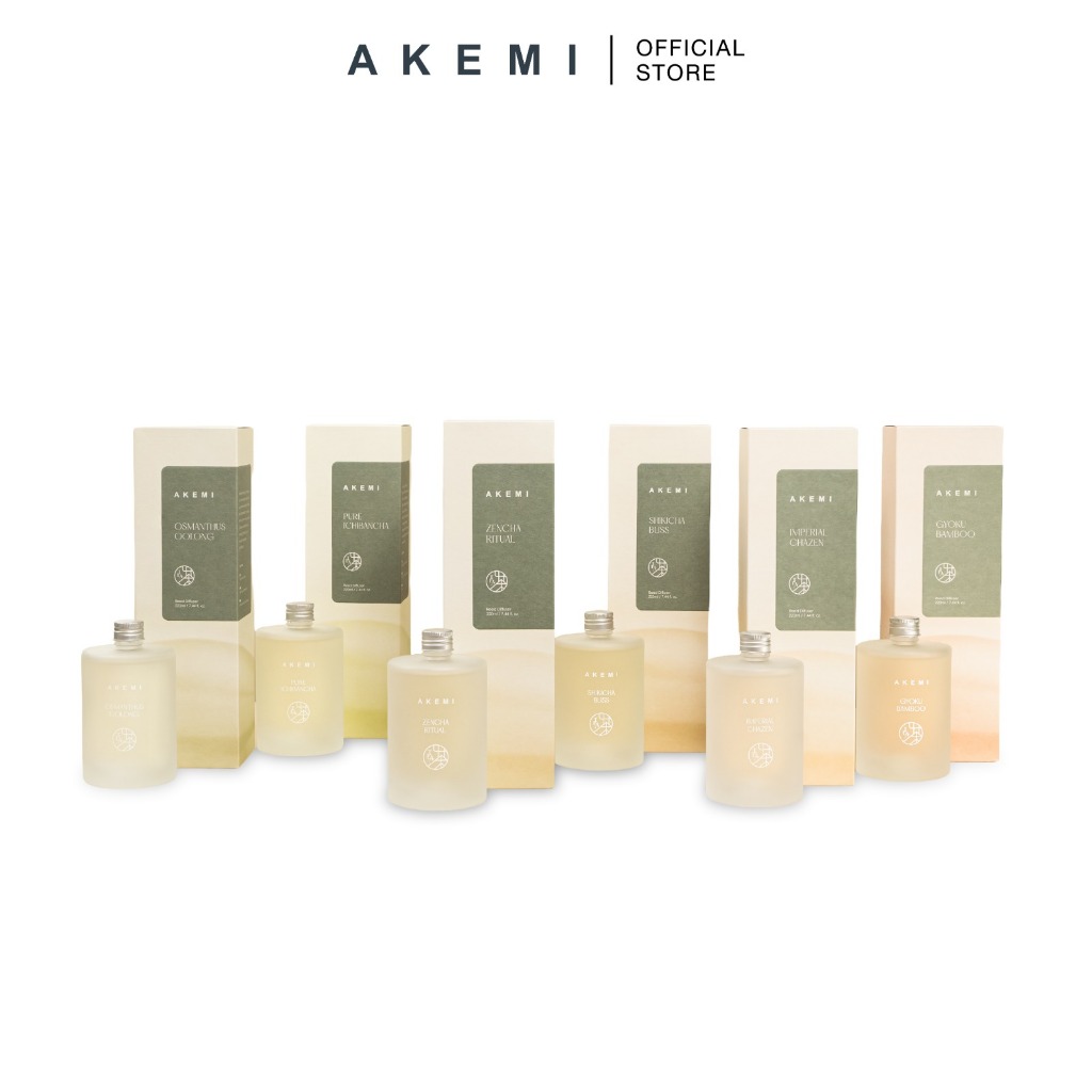 AKEMI Tea Ritual Reed Diffuser (200ml) | Shopee Malaysia