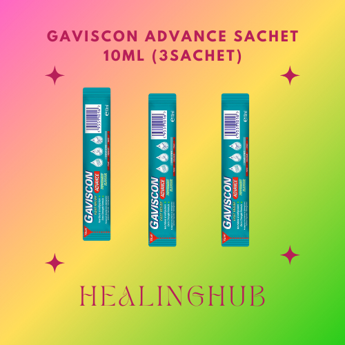 GAVISCON ADVANCE SACHET 10ML (3 SACHET) | Shopee Malaysia