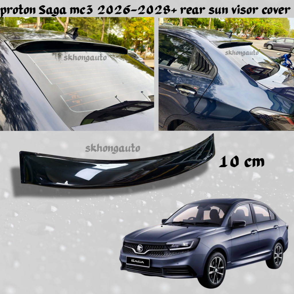 proton Saga mc3 2025-2026 rear sun visor cover / rear glass visor ...