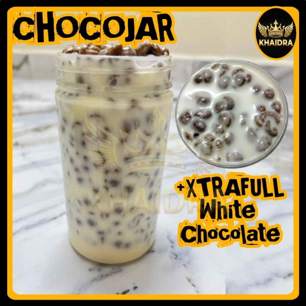 CHOCOJAR WHITE CHOCOLATE +XTRA FULL WHITE CHOCOLATE / KOKOJAR COKLAT ...