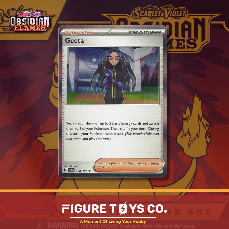 geeta pokemon card Geeta OBF 188/197 Holo