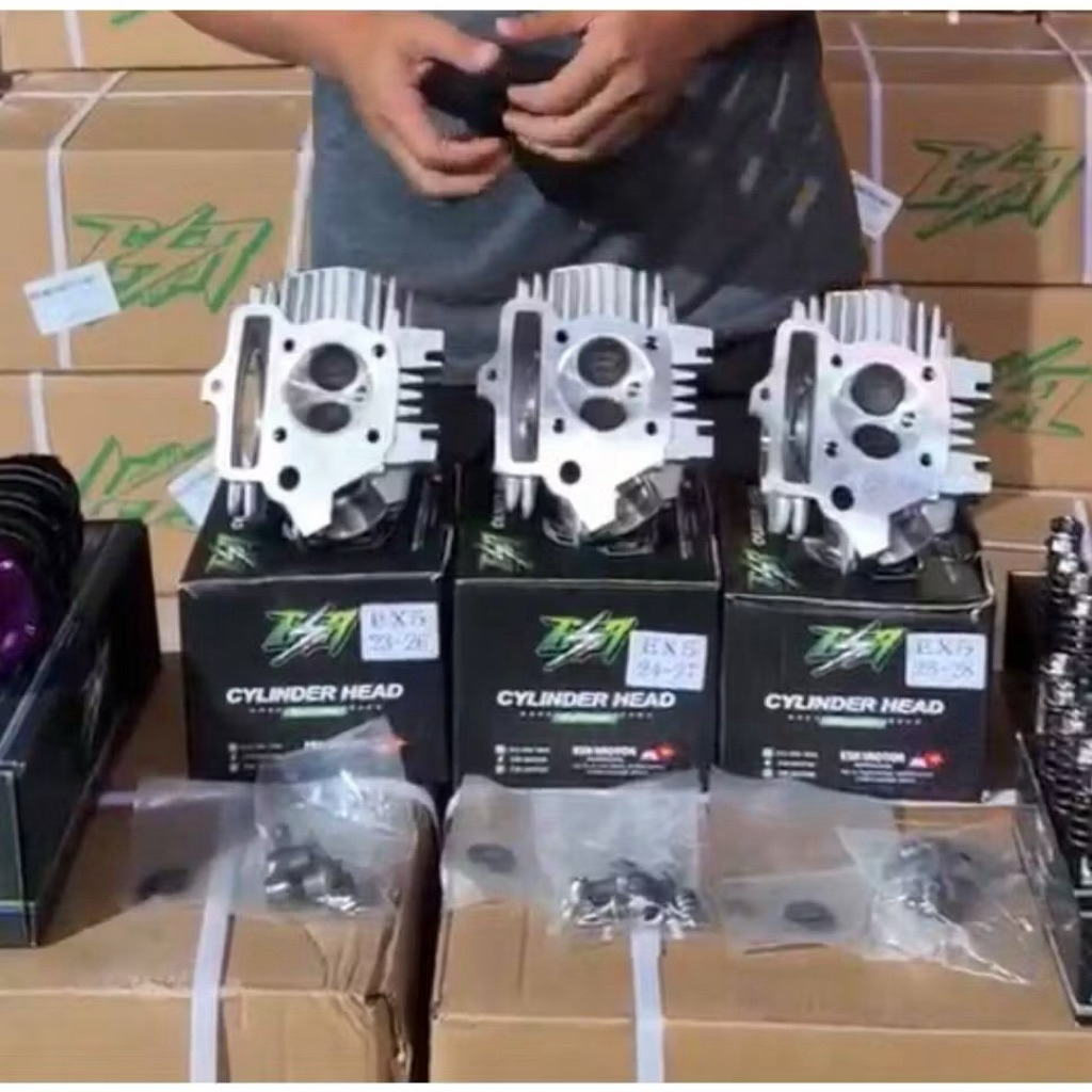 ESR MOTOR EX5 RACING HEAD 2 VALVE HEAD ESR EX5 DREAM W100 CLASS1 ...