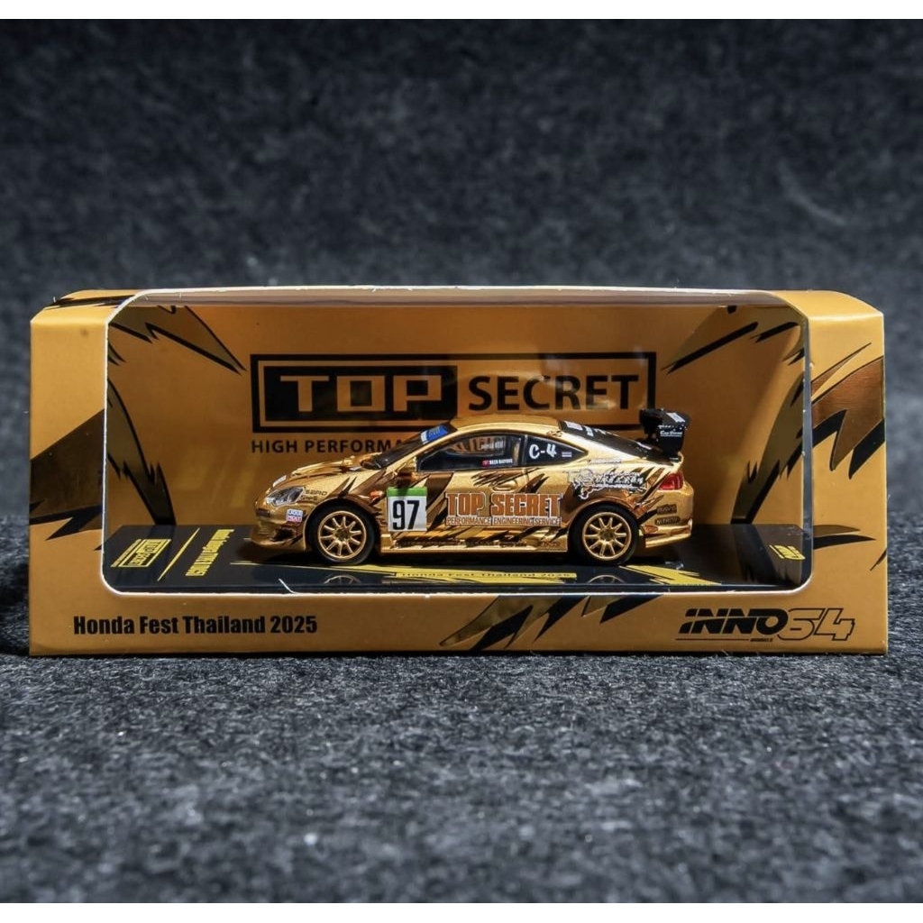 INNO 1/64 Honda Integra TYPE R DC5 Top Secret Honda Fest Thailand 2025 ...