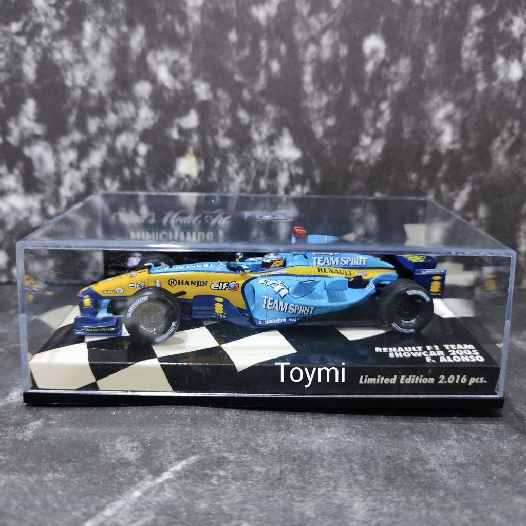 Minichamps F1 1/43 Renault F1 Team R25 2005 Showcar Fernando Alonso ...