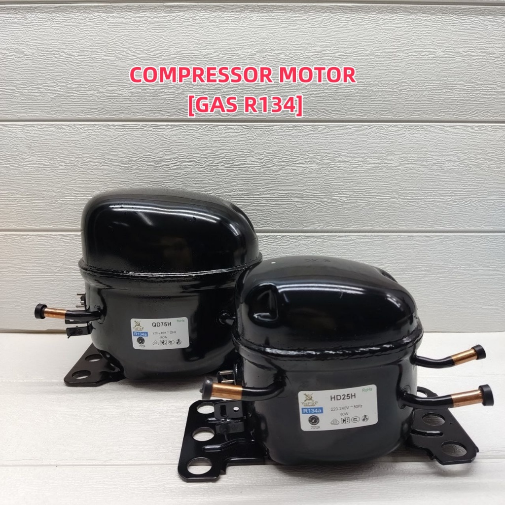 Gas R134A Kompresor Peti Ais | Refrigerator Compressor Motor Cooling ...