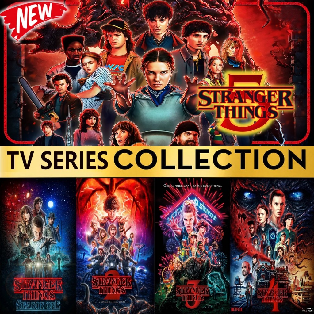 PG-BLURAY ENGLISH SERIES #Stranger Things Season 5 (2025) #Stranger ...