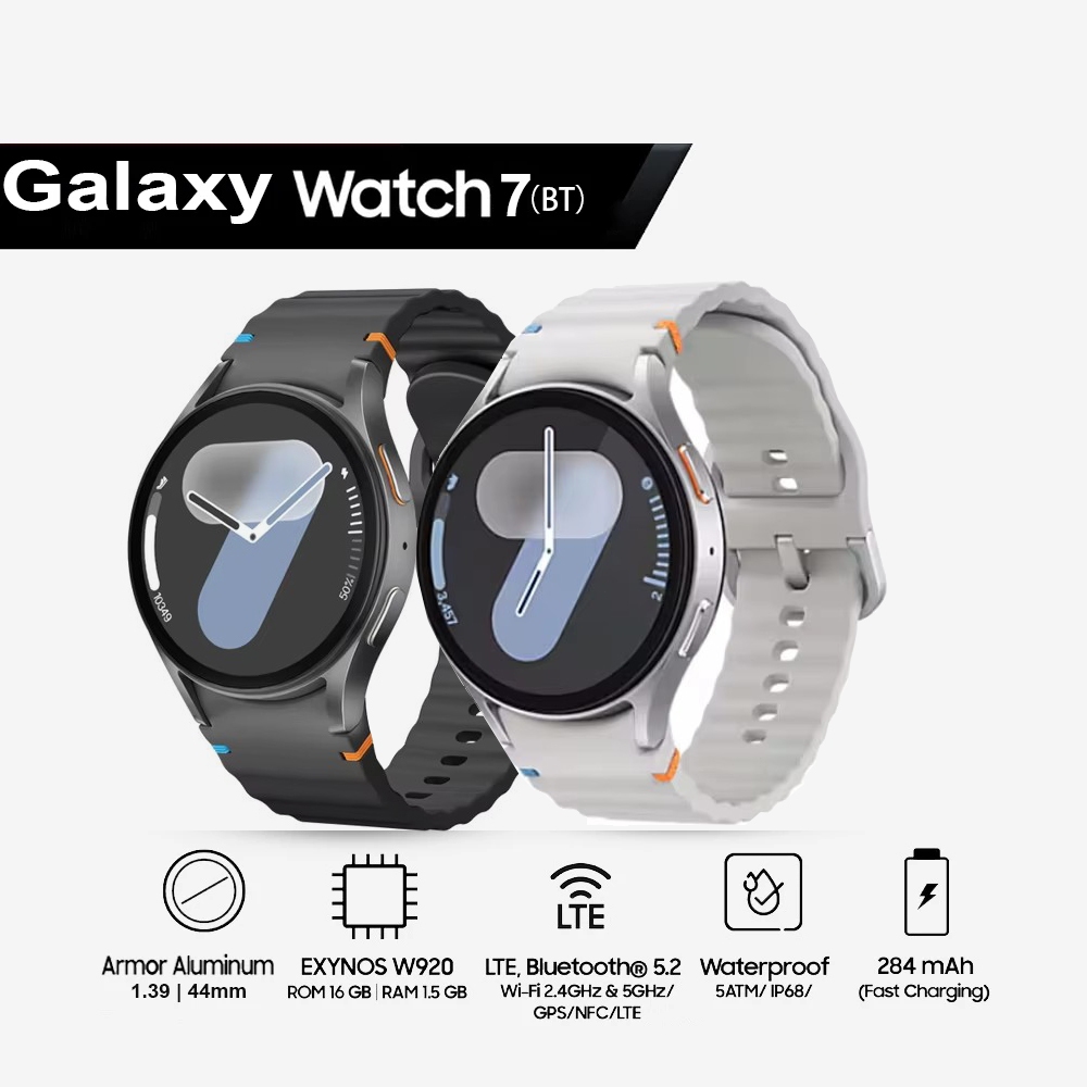 【HOT】2025 Galaxy Watch7 1.43" waterproof IP68 supports GPS NFC smartwatch Bluetooth fitness smartwatch sports fitness