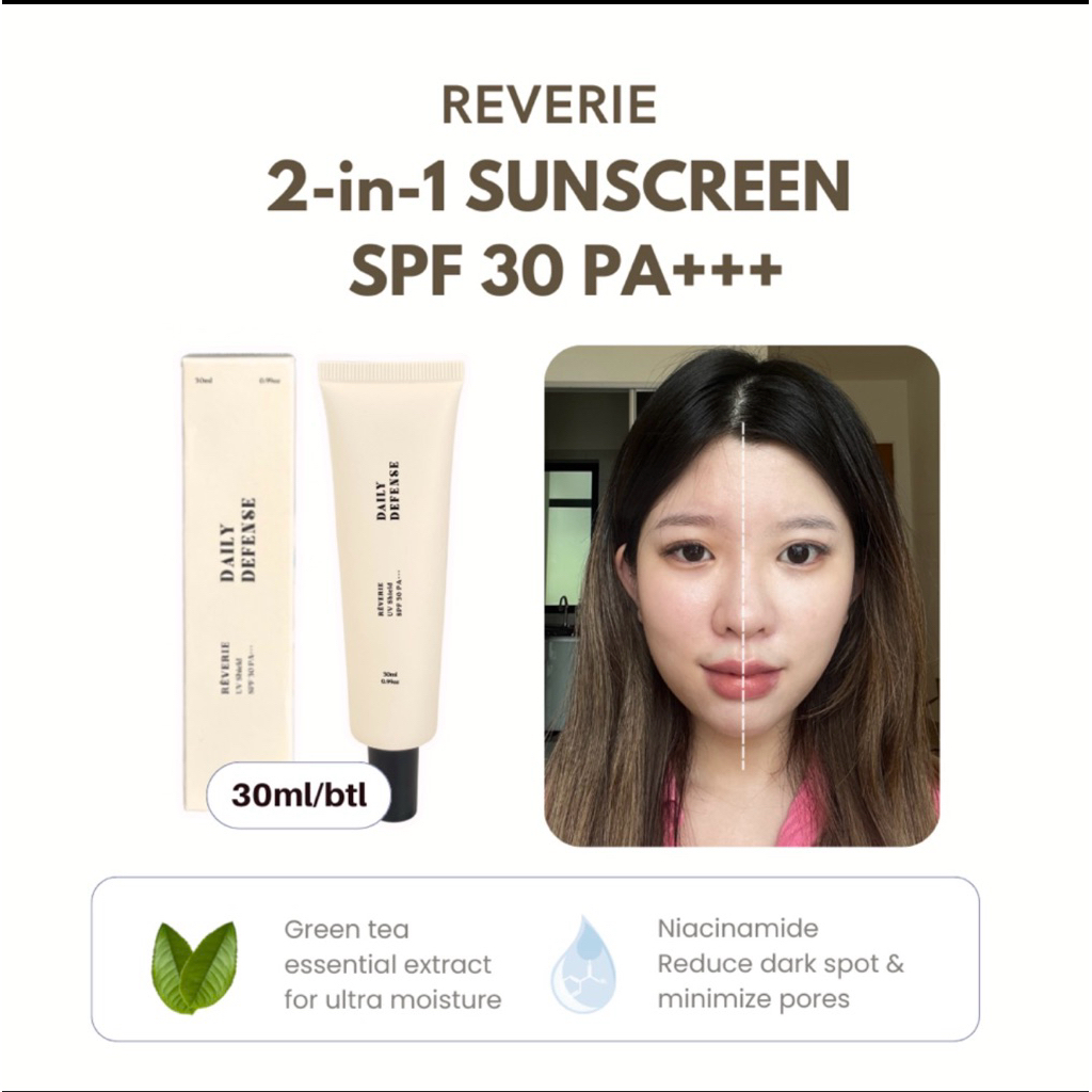 𝐌𝐢𝐝-𝐦𝐨𝐧𝐭𝐡 𝐒𝐚𝐥𝐞𝐬 🎁 Reverie 物理防晒 | Sunblock SPF 30 PA+++ 30ml physical ...