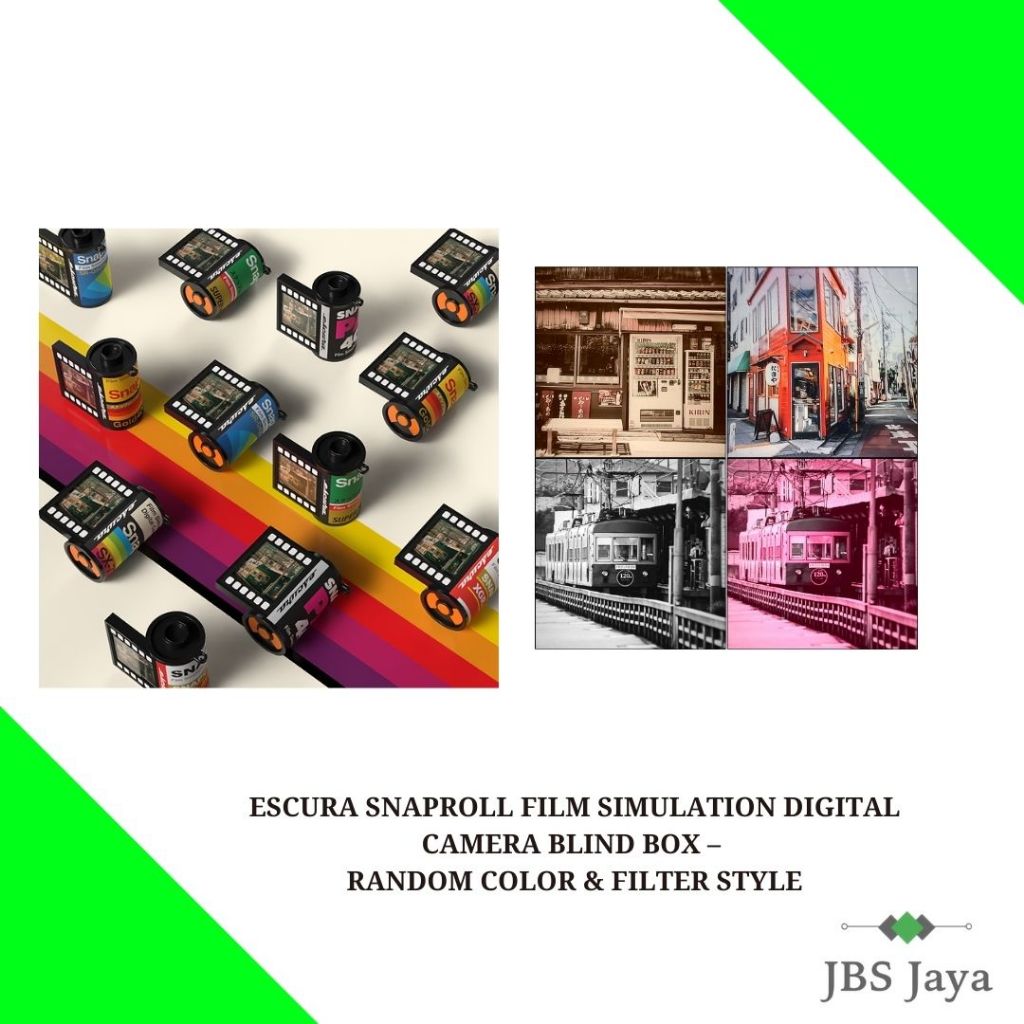 Escura SnapRoll Film Simulation Digital Camera Blind Box – Random Color ...