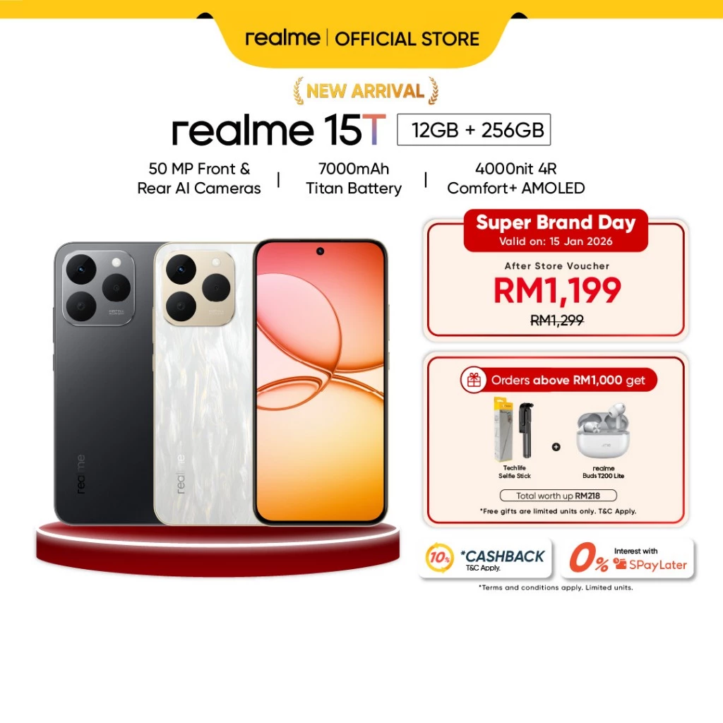 Harga realme 15T