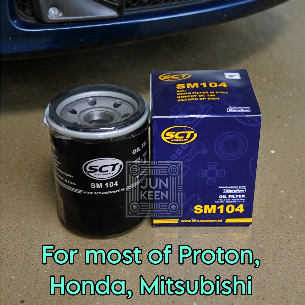SCT-Germany SM104 Premium Oil Filter for HONDA City Civic HRV CRV BRV ...