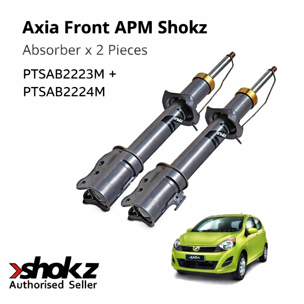 PERODUA AXIA, BEZZA FRONT APM SHOKZ ABSORBER SET PTSAB2223M ...