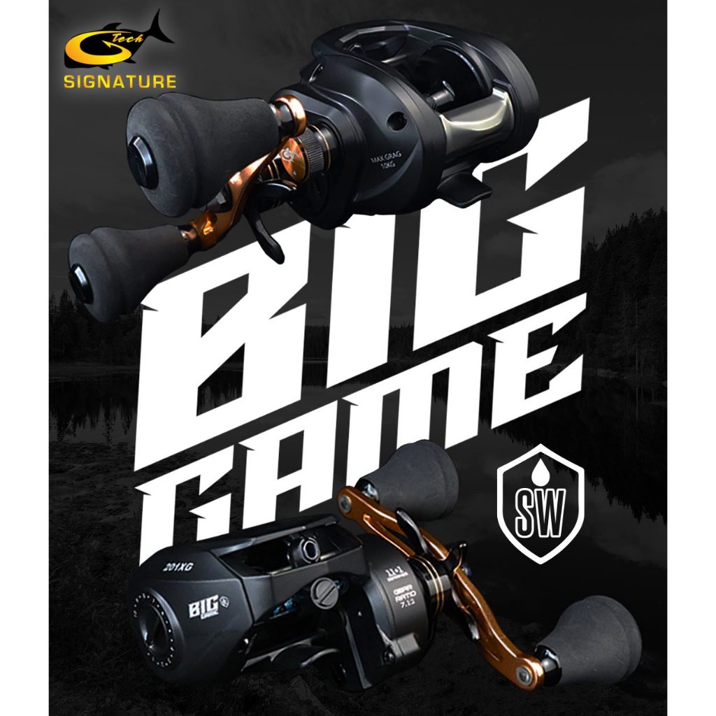 G-TECH BIG GAME 201HG / 201XG Baitcasting Fishing Reel BC Mesin Pancing |  Shopee Malaysia