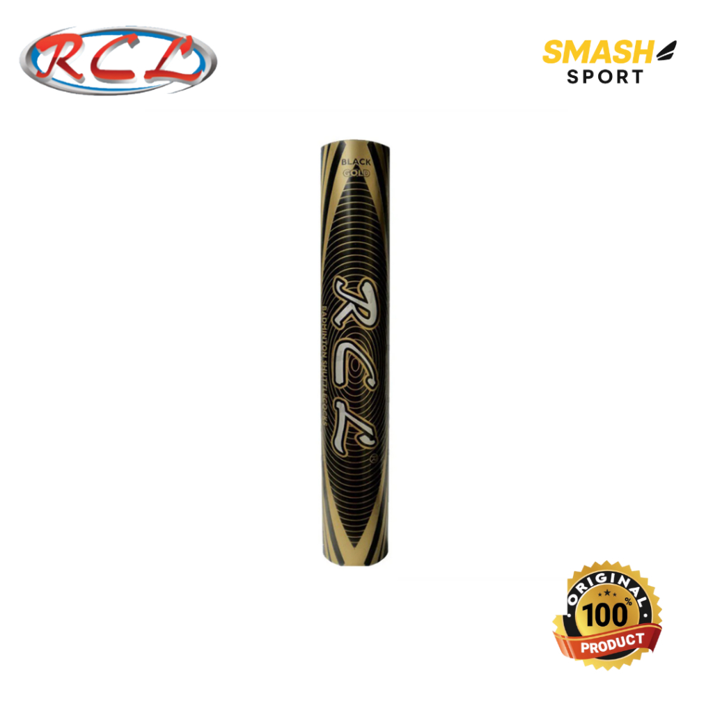 RCL Black Gold Badminton Shuttlecock Speed 77 READY STOCK | Shopee Malaysia