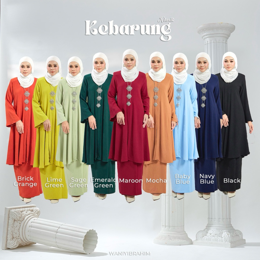 Kebarung Klasik Ironless BAJU RAYA VIRAL TRENDING 2026 | Shopee Malaysia