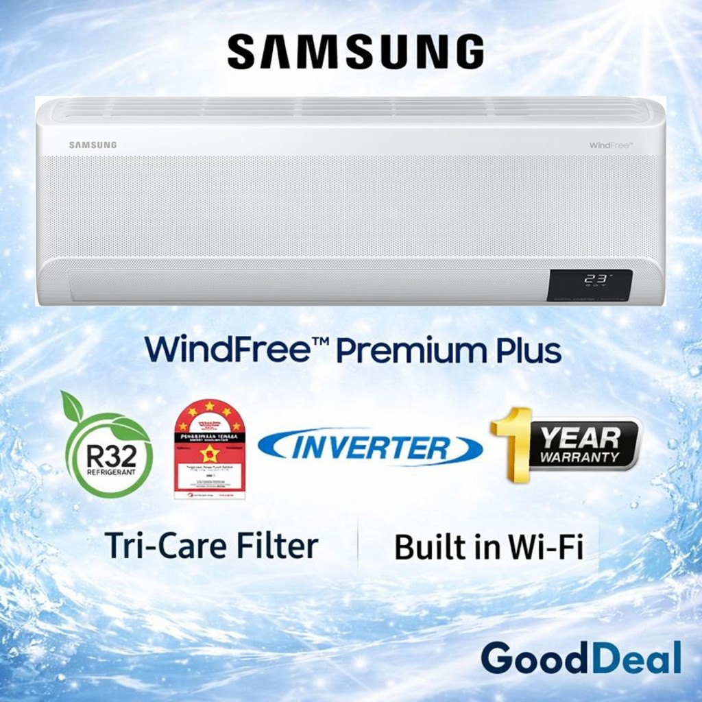 Samsung Wind Free Premium Plus Wind Free Premium 1HP / 1.5HP / 2HP / 2 ...