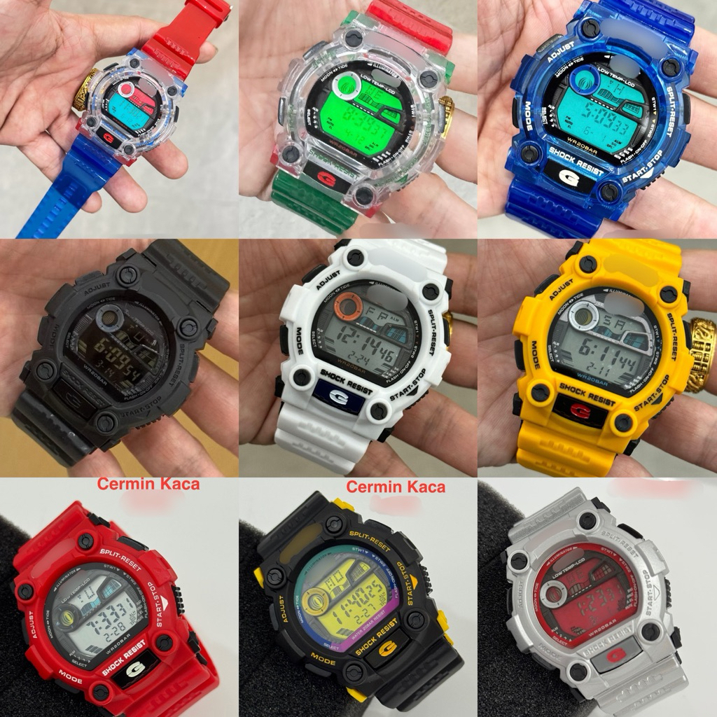 GS Mat Moto Collection Jam Digital | Shopee Malaysia