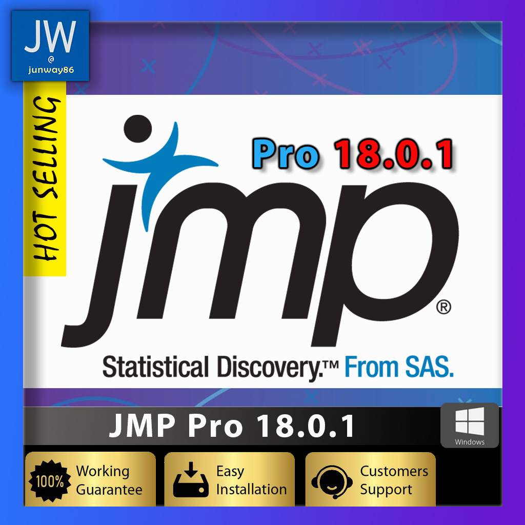 SAS JMP Statistical Discovery Pro 18.0.1 [2025] with Installation ...