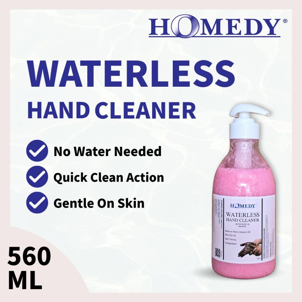 HOMEDY Waterless Hand Cleaner / HOMEDY Pencuci Tangan Tanpa Air (560ML ...