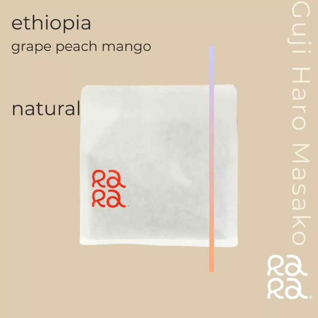 Rara Coffee Ethiopia Guji Haro Masako – specialty coffee beans Malaysia