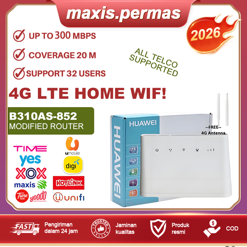 4G LTE Router Hotspot Tanpa Had Sim Buka Kunci 3G 4G Wifi Dual Antena ...