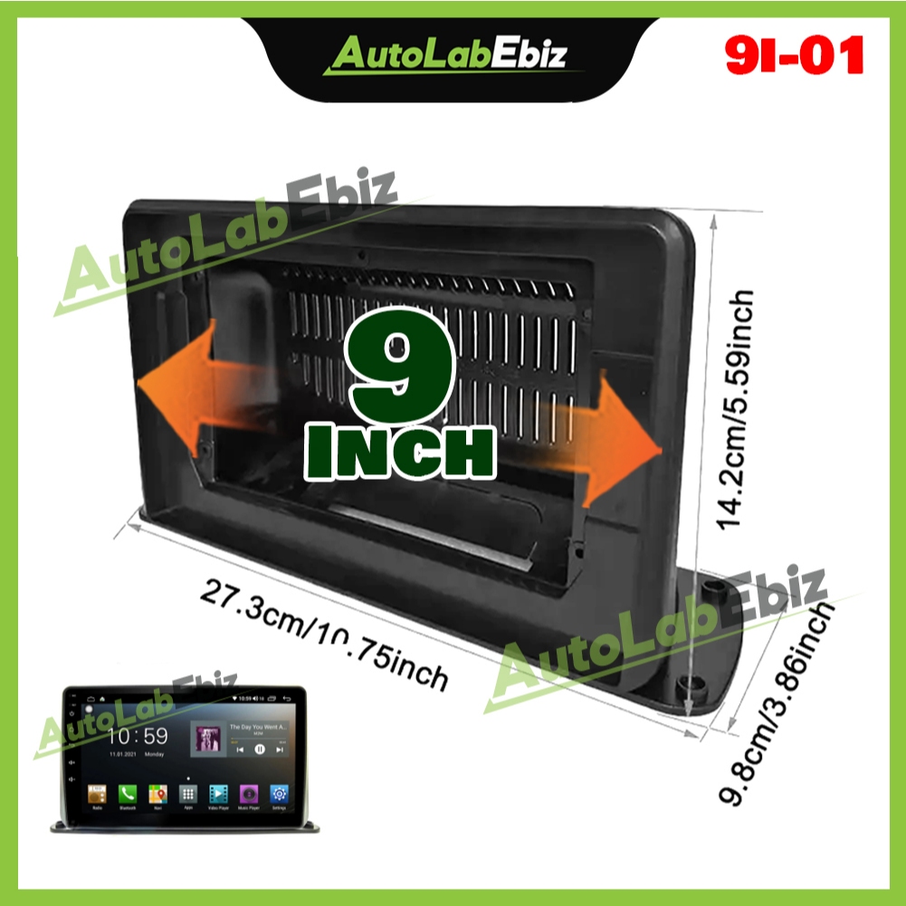 Universal Casing Android 9 inch Dashboard (9I-01) | Shopee Malaysia