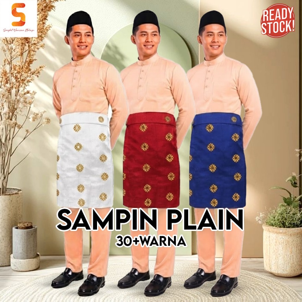 SAMPIN PLAIN SONGKET TENUN | RAYA|SAMPING SONGKET TENUN BUNGA TABUR 100 ...