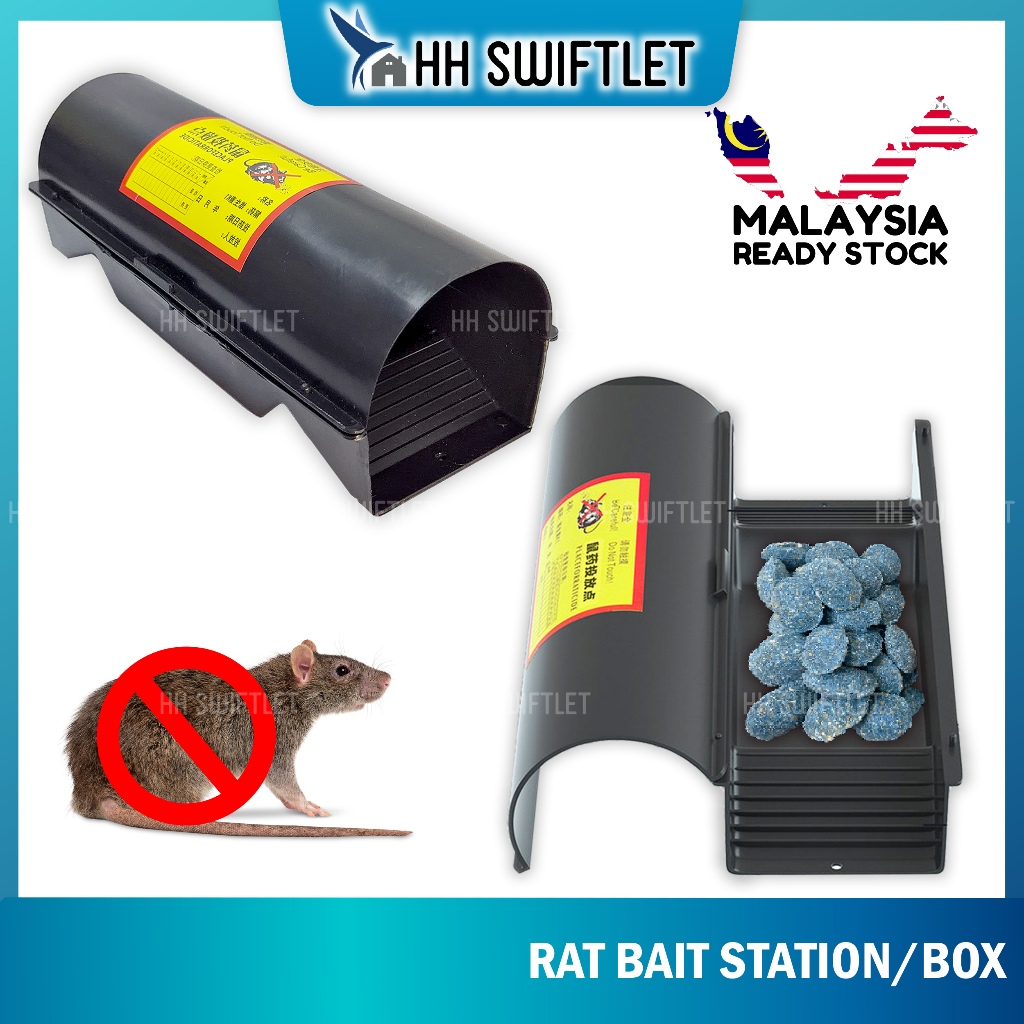 Rat Bait Box/ Pest Control Box / Kotak Ubat Tikus /Rat Bait Station Box ...
