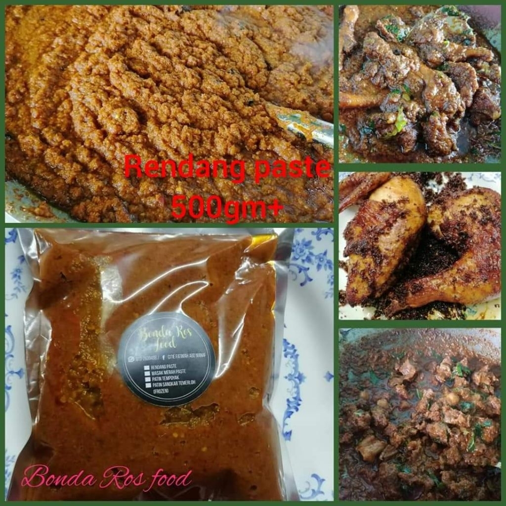 Pes Rendang Bonda Ros 500gm+ | Shopee Malaysia