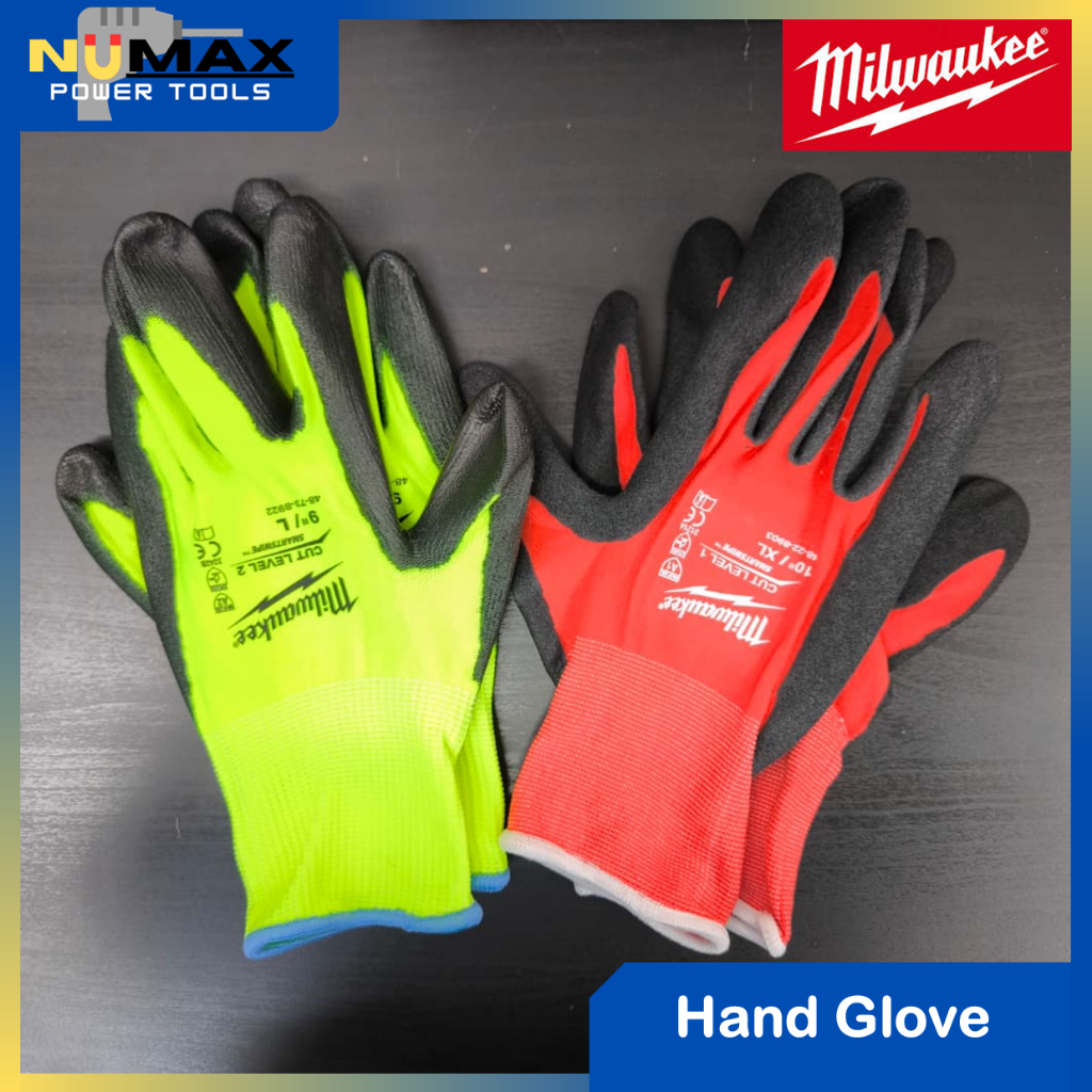 Milwaukee Hand Glove Cut Resistant Glove ( Cut Level 1/ Cut Level 2 ...
