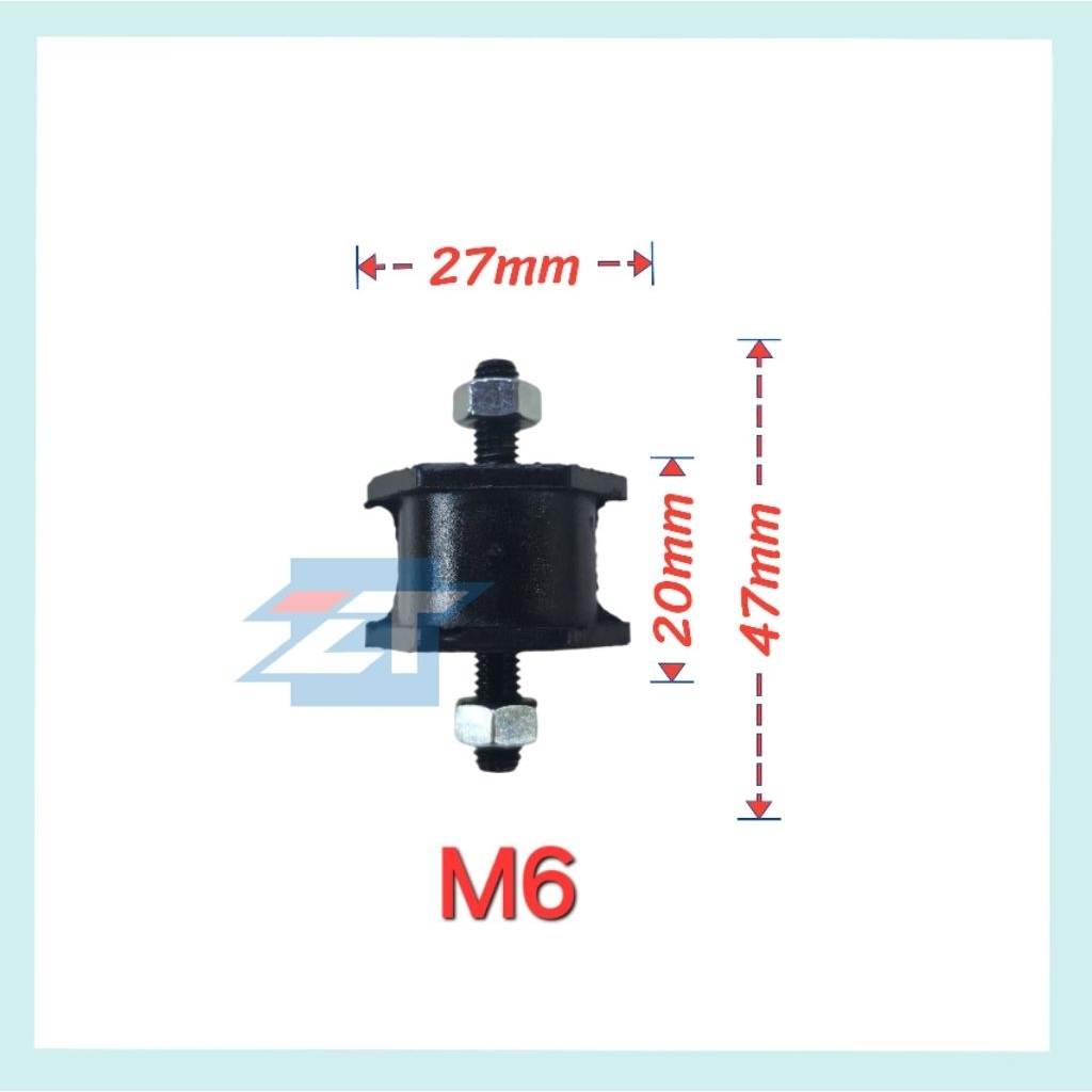 RADIATOR MOUNTING. M6 / FORD MAXI E1400 E1800, PERODUA KANCIL | Shopee ...