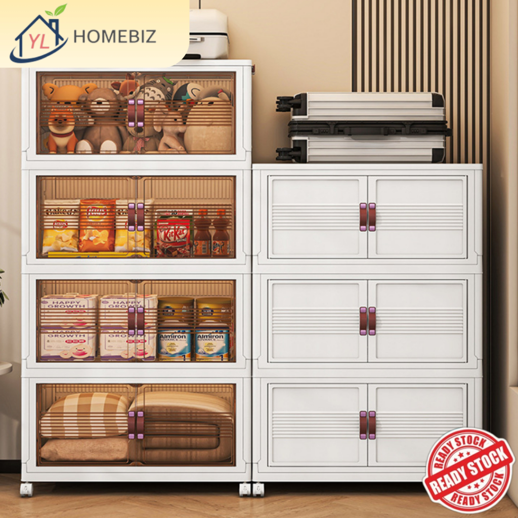 80cm Kabinet Simpanan Lipat Dengan Roda | Almari Rumah Lutsinar ...