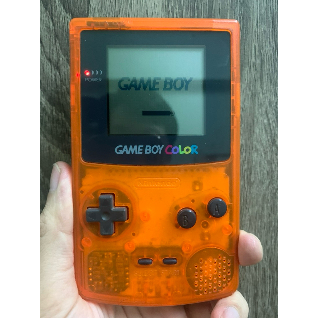 Nintendo Gameboy Color - Orange/black limited Edition | Shopee Malaysia