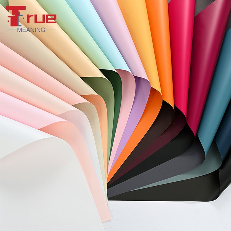 20 PCS Flower Wrapping Paper 2 TONE florist matte flower wrapper Kertas ...
