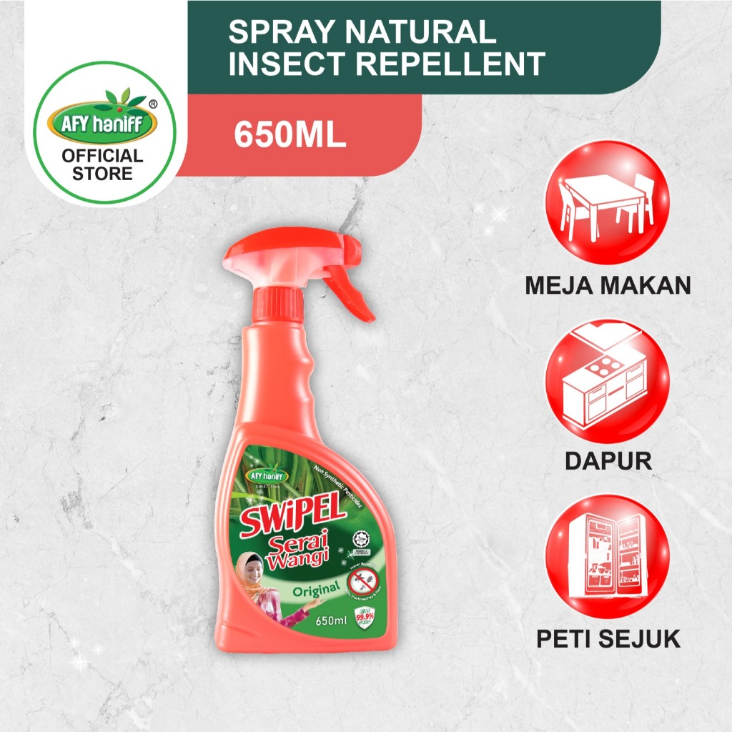 AfyHaniff Insect Repellent Serai Wangi Kitchen Spray 650ml SWiPEL® Anti ...