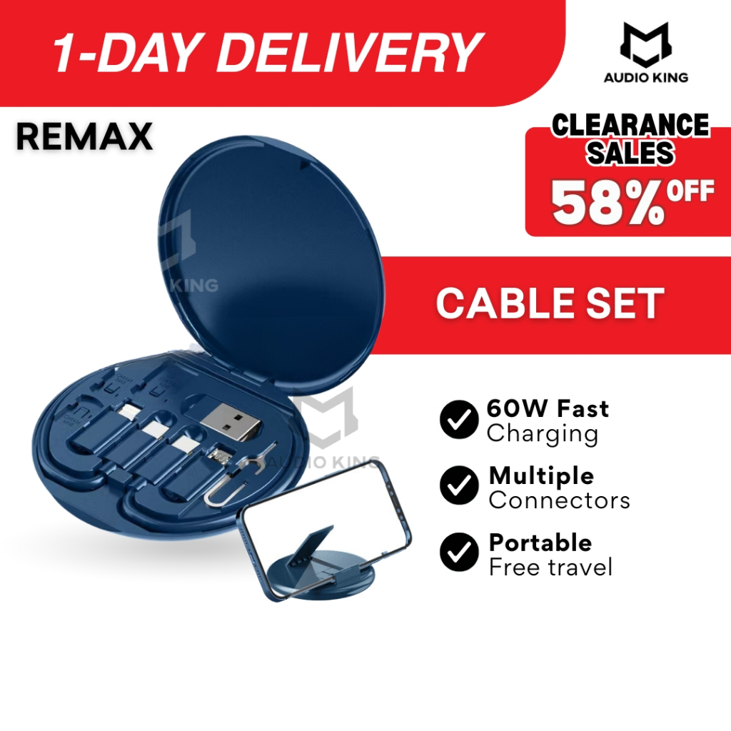 REMAX Fast Charging Mini Cable Set 60W Type C Type C To Type C Power ...