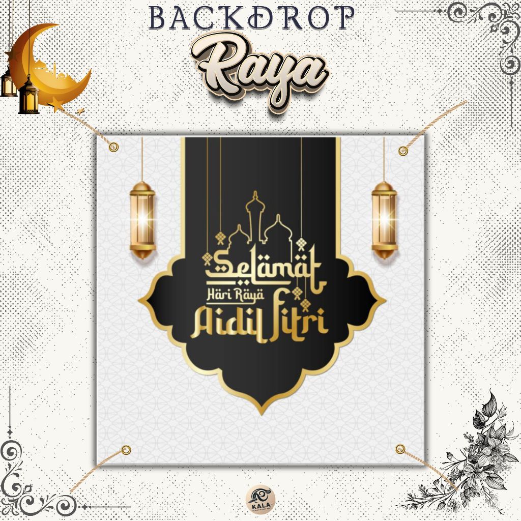 {PART 1} BACKDROP RAYA DINDING HIASAN RAYA AIDILFITRI/AIDILADHA 2026 ...
