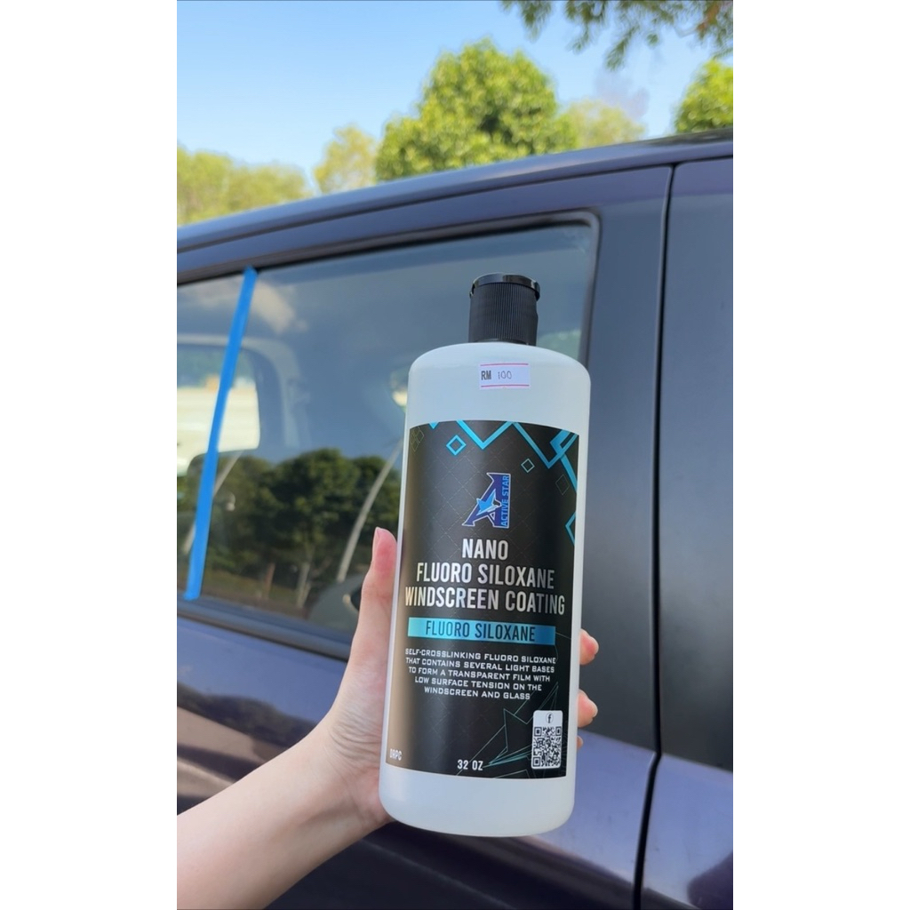 ACTIVE STAR NANO FLUORO SILOXANE WINDSCREEN COATING (1L) | Shopee Malaysia