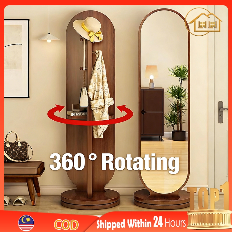 LI-360 ° Rotating Mirror+Clothes Rack+Storage Rack Enlarge Chassis ...