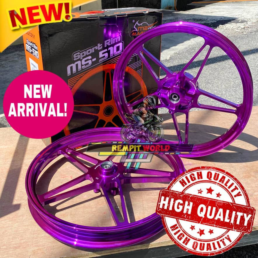SPORTRIM MAGICBOY MATE PURPLE READY STOCK !! MS510 Yamaha LC5S Y125Z ...