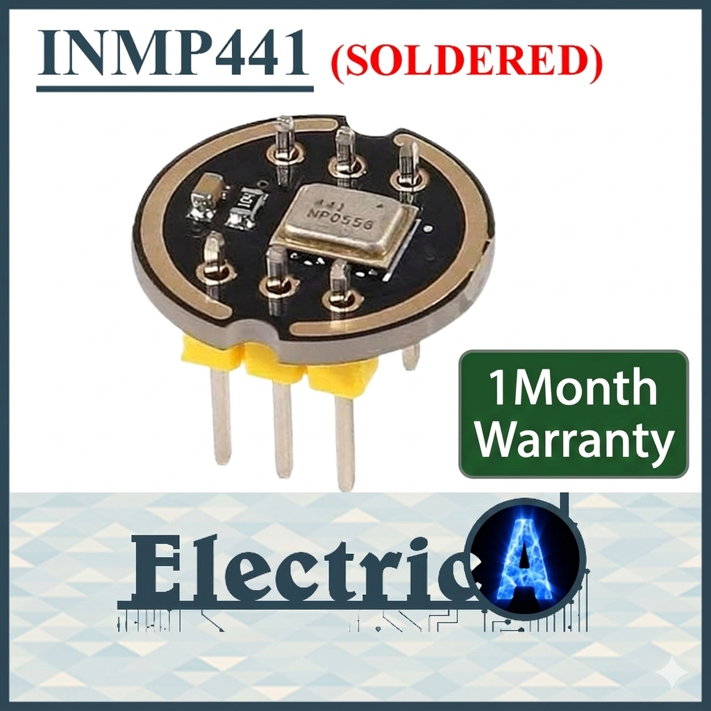 (Soldered +1Month Warranty) INMP441 Omnidirectional Microphone Module I2S Interface MEMS High Precision Low Power